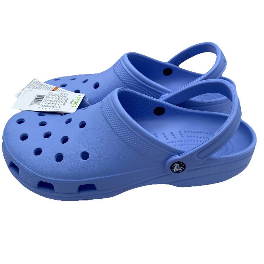 Crocs Classic Clog Size 13 Shoes 10001 Purple Slip On Sandals‎ Lightweight NWT